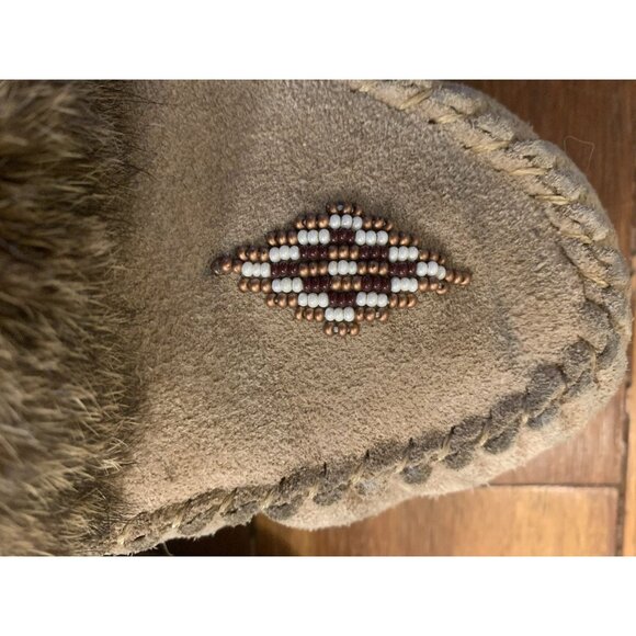 Manitobah Mukluks 9 Street Moc Oak Moccasin L9/M7 - Picture 4 of 9